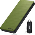 4 Thick Self Inflating Sleeping Pad with 13R Memory Foam 78 x 29 Camping Mattress with Pump Sack Portable Roll Up Bed Inflatable Outdoor Mat for Rooftop Tent Car Truck Van 4 Season
