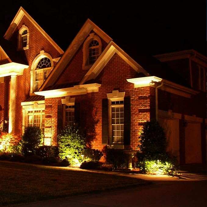 DYSMIO Lighting One Light PAR20 120 Volt Die Cast Aluminum Durable Outdoor Landscape Security Lighting Flood Dark Bronze