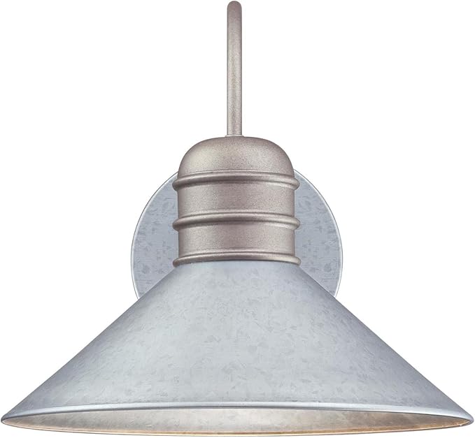 Westinghouse 6360900 Watts Creek One-Light Galvanized Steel Finish OUTDOOR WALL Fixture