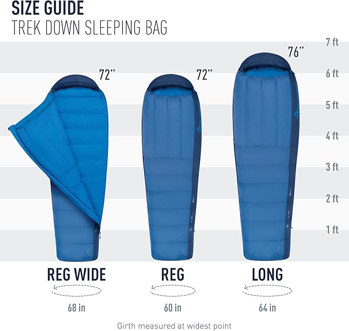 Sea to Summit Trek 30-Degree Down Sleeping Bag