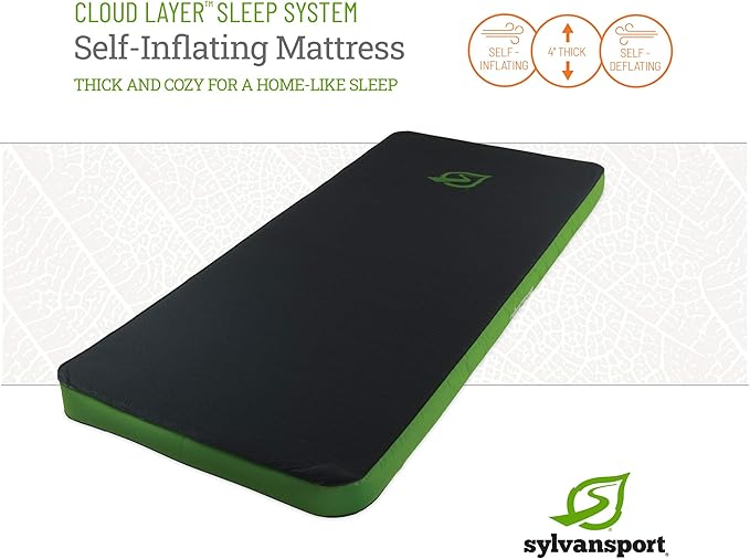 SylvanSport Cloud Layer Self Inflating Mattress - Large