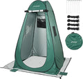 Pop Up Camping Shower Tent Portable Dressing Changing Tent Outdoor with Carry Bag for Beach &amp Hiking 75” x 48”x 48”
