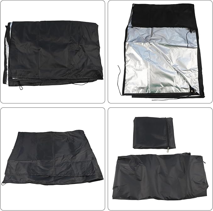 Bakery Bread Shelf Cover Waterproof and Dustproof Protection for Pan Racks in Bakery and Food Preparation Areas