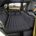 Back Seat Car Air Mattress: Inflatable SUV Car Camping Bed for Truck Van Thickened Double-Sided Flocking Travel Car Sleeping Pad with Air Pump 2 Pillows