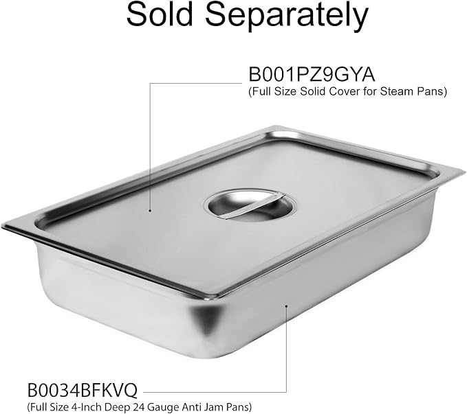 Excellant Steamtable Pan Full 4 Stainless Steel (STPA8004) Category: Buffet Food Pans