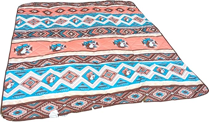 Buc-ee's Beaver Large Outdoor Blanket 70 x 60 - Camping - Ground - Picnic - Waterproof - Mat - Foldable Mixed