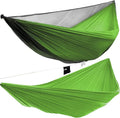 Onewind Camping Hammock with Mosquito Net for Youth Travel Hiking Backpacking Backyard Outside Patio Sturdy Ripstop Nylon Lightweight Kids Hammock with Tree Straps and Cinch Buckles