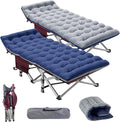 Barbella Folding Camping Cot 2 Pack Folding Cot Camping Cots for Adults Portable Sleeping Cot with Mattress Foldable Outdoor Bed Camp Cots Guest Bed with Carry Bag for Home Office &amp Outdoor Use