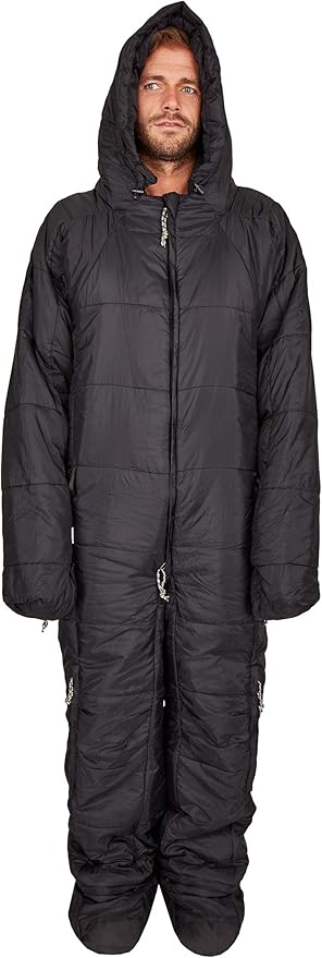 hygger – Original Sleeping Bag with Arms and Legs 3M Thinsulate Filling Makes it Warm Lightweight &amp Small in Pack Size