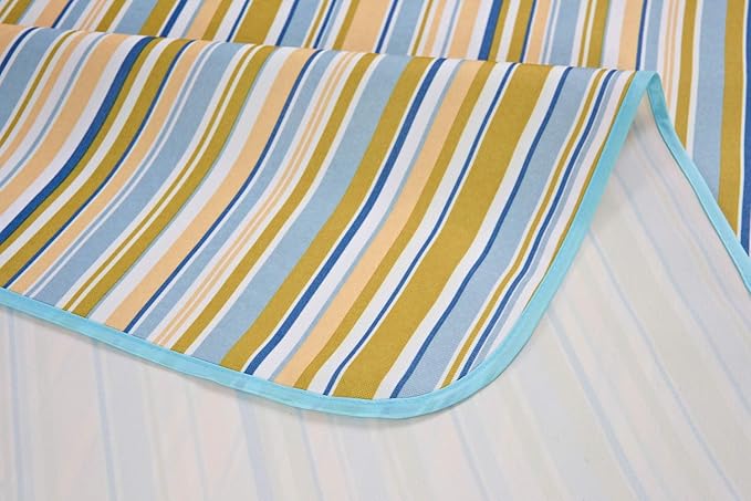 EURYNOME Custom Picnic Blanket Personalized w/Embroidery - Waterproof 600D Oxford Large Beach Mat for Camping Hiking - Add Name/Text!