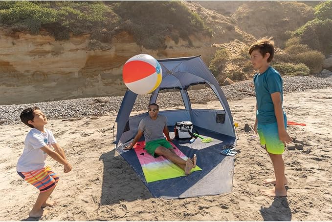 Sport-Brella Suncave UPF 50+ Sun and Rain Canopy for Camping Beach and Sports Events