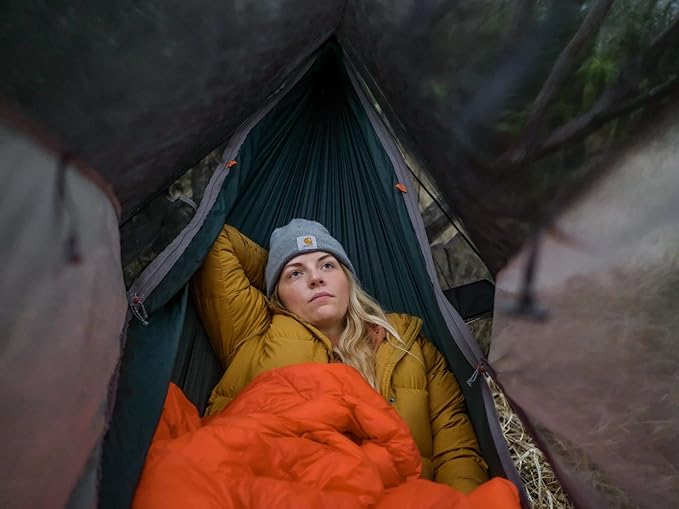 KAMMOK Bobcat 45°F - Down Trail Quilt Water Resistant Durable Compact and Packable Indoor/Outdoor Camp Blanket (84 in × 54 in)