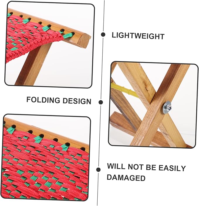 Outdoor Portable Folding Stool for Camping Fishing and Beach Lightweight Compact and Stable Design for and Use Anytime