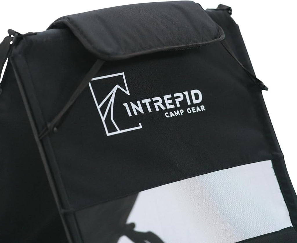 Intrepid Camp Gear TXC2 Low-Profile Chair for -Roof Top Tents Stadium Seats Camping Beach backrest | Portable Lightweight Foldable