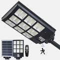 Solar Street Lights Outdoor IP67 Waterproof Wall-Mounted LED Flood Light with Motion Sensor &amp Remote Control - Auto Dusk to Dawn Security Lighting for Patio Garden Garage Courtyard