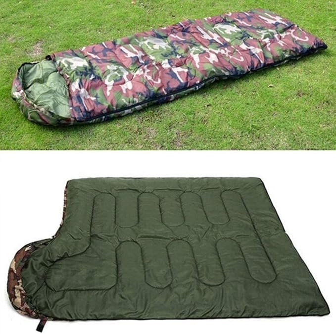 4 Season Warm Envelope Outdoor Camping Sleeping Bag Portable Light Waterproof Adult Travel Hiking Camping Sleeping Bag