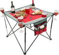 Creative Outdoor Folding Wine Table | Portable | Camping Beach Picnic &amp Patio