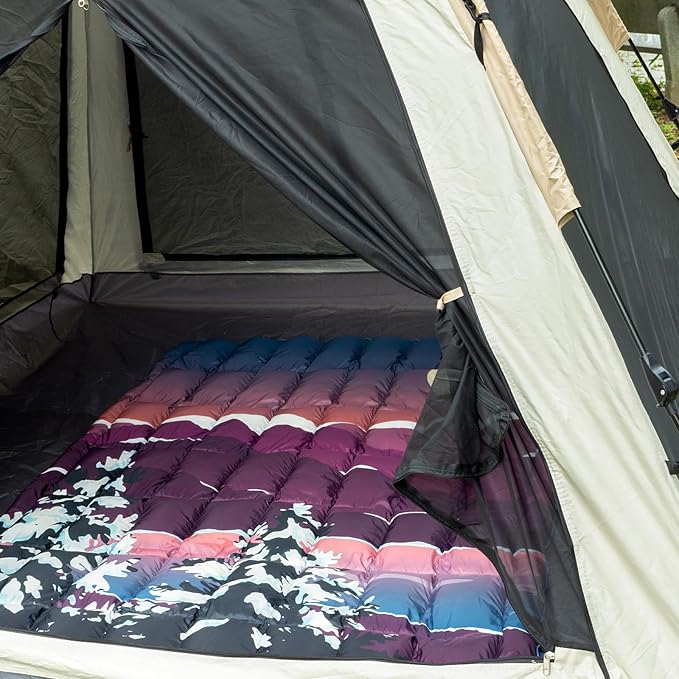 Down Camping BlanketWarm Puffy Lightweight Down Camp Blanket Outdoor Travel Quilt for SleepStadium Hiking 700 Fill Power Water Resistant