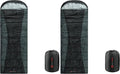 Alpine Swiss 0°C (32°F) Sleeping Bag Lightweight Waterproof with Compression Sack Adults All Seasons Camping Hiking Backpacking Travel Outdoor Indoor