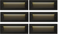 9 Inch Low Voltage Step Lights Outdoor 12V 5W LED Landscape Stair Lights 3000K/4000K/6500K Deck Step Lights IP65 Waterproof for Stair Lighting and Yard Patio Pathway Walkway Pack of 6