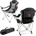 Picnic TIME NCAA Arkansas Razorbacks Reclining Camp Chair - Beach Chair for Adults - Sports Chair with Carry Bag