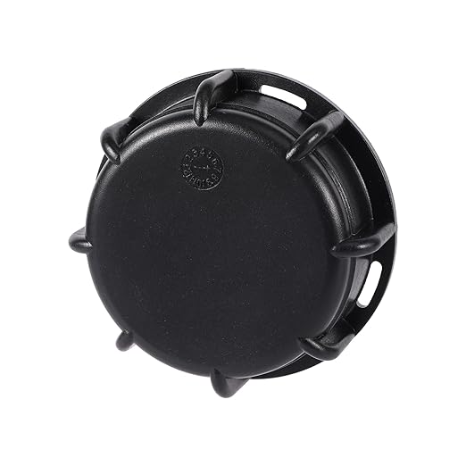 IBC Tote Lid 20 Pcs 2 Female Thread IBC Tank End Cap 60mm Fine Water Discharge Drainage Outlet Reducing Adapter Ton Barrel Fittings for Industries Storage