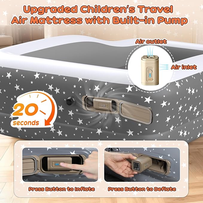 Air Mattress with Built in Pump