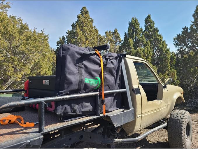 Tire Table with Included Bamboo Cutting Board and/or Carrying Bag Aluminum or Steel Small Medium or Large Sizes Installs in Seconds Check Bullets for Dimensions and Compatibility