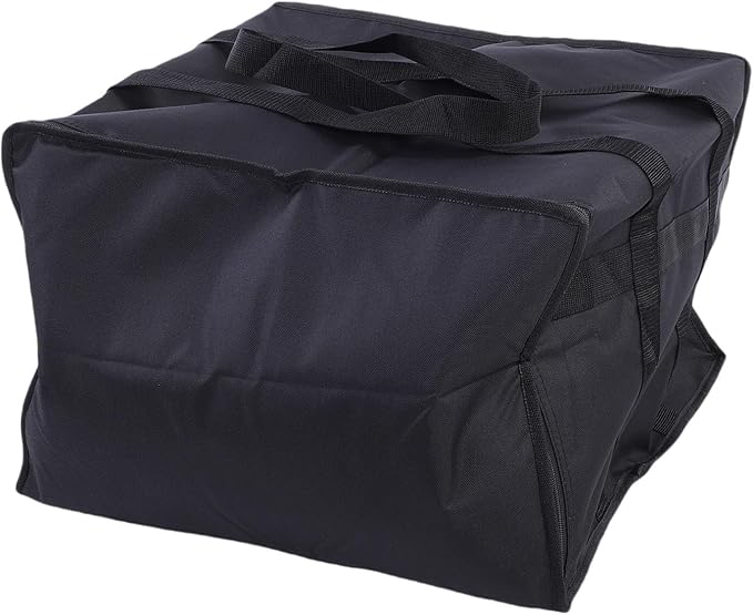 Fabater Pizza Delivery Bag 20 By 20 By 14 Inches Large Capacity Thermal Insulated Holds 6 to 7 Boxes Pizza Warmer Bag Insulated Food Carrier with Foldable Convenience for Delivery