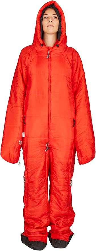 hygger – Original Sleeping Bag with Arms and Legs 3M Thinsulate Filling Makes it Warm Lightweight &amp Small in Pack Size