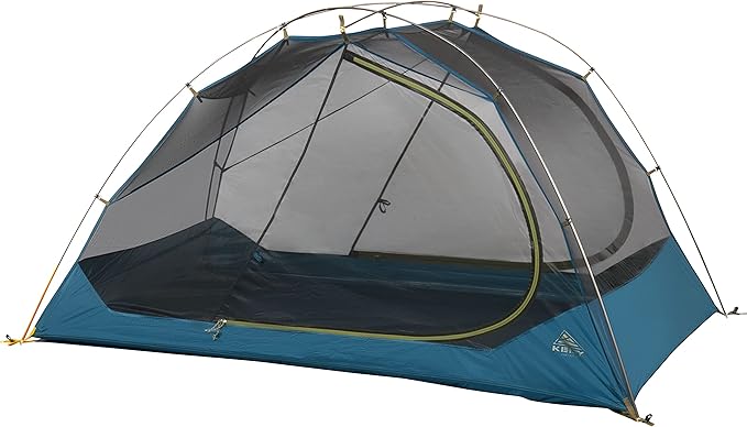 Kelty Far Out Backpacking Tent + Tent Footprint Package 2 or 3 Person Capacity Backpacking Starter Kit and Camping Shelter Stuff Sack Included