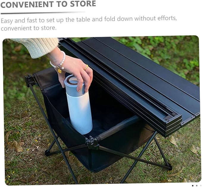 Mipcase Easily Outdoor Table Camping Beach BBQ Multi-Purpose Compact Design for