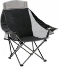 SUNNYFEEL XL Padded Oversized Camping Chair Heavy Duty Folding Camp Chairs w/Cup Holder and Carry Bag Portable Lawn Chairs Foldable Outdoor Sofa for Adults Sports Tailgating BeachRVing