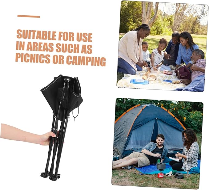 Portable Folding Picnic Table Outdoor Camping Table with Cup Holders Sturdy Frame Oxford Cloth