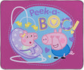 CafePress Peppa Pig: Peek A Boo 50 x 60 Water-Resistant Outdoor Blanket