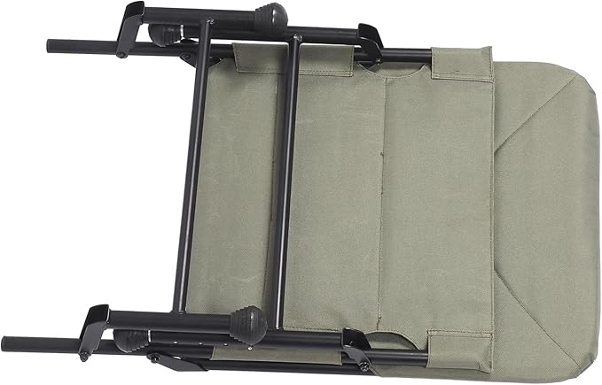 Alomejor Fishing Folding Chair High Strength Steel Frame Camping Folding Chair ABS Non Slip Feet for Outdoor Adventures