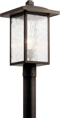 Kichler 49927OZ Capanna Outdoor Post 1-Light 100 Watts Olde Bronze