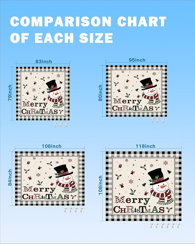 Beach Blanket Waterproof Sandproof Snowman Merry Christmas Holly Berry Quick Drying Beach Mat with 4 Stakes Winter Snow Vintage Linen Lightweight Picnic Blanket for Travel Camping Outdoor 95x80