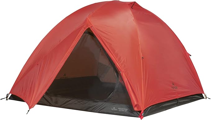 Teton Sports Mountain Ultra Tents 1-4 Person Backpacking Tent Lightweight Perfect for Camping Hiking and Backpacking – Waterproof and Built to Last