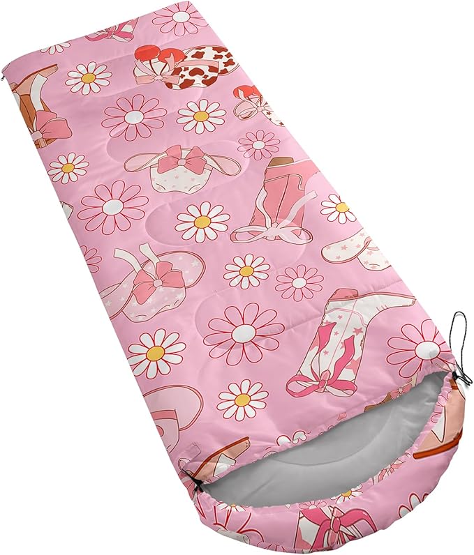 QOOMO Camping Sleeping Bags3 Season Warm &amp Cool WeatherLightweightWaterproof Sleeping Bags for Adults &amp Kids Travelingand Outdoors