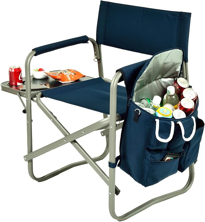 Picnic at Ascot Original Extra Wide Portable Folding Sports Chair- Designed &amp Quality Checked in the USA