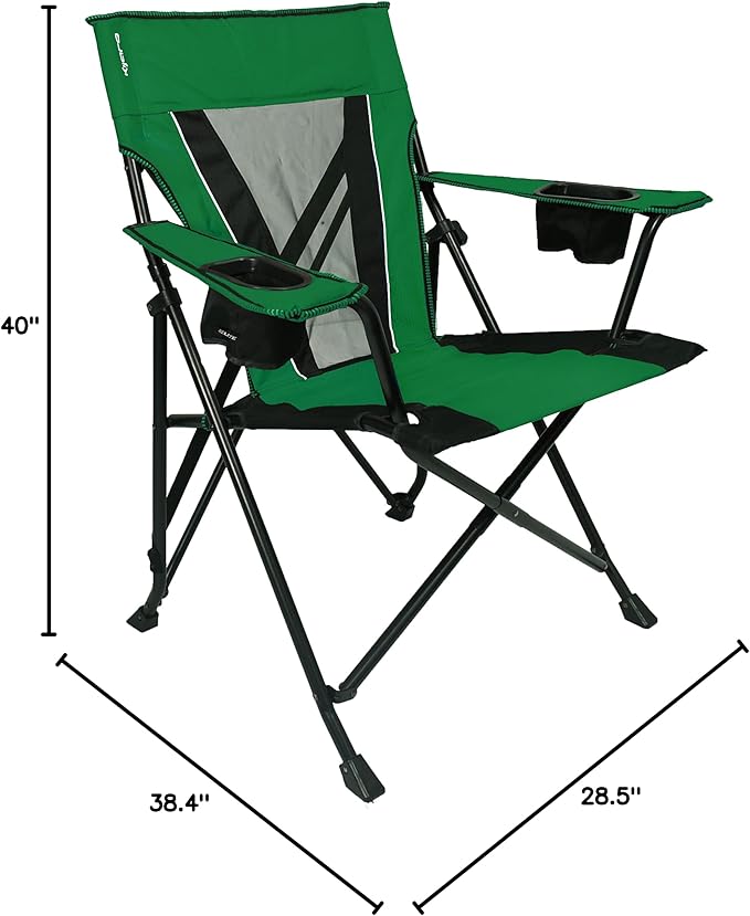 Kijaro Elite Dual Lock XXL Camping Chair Jasper Green