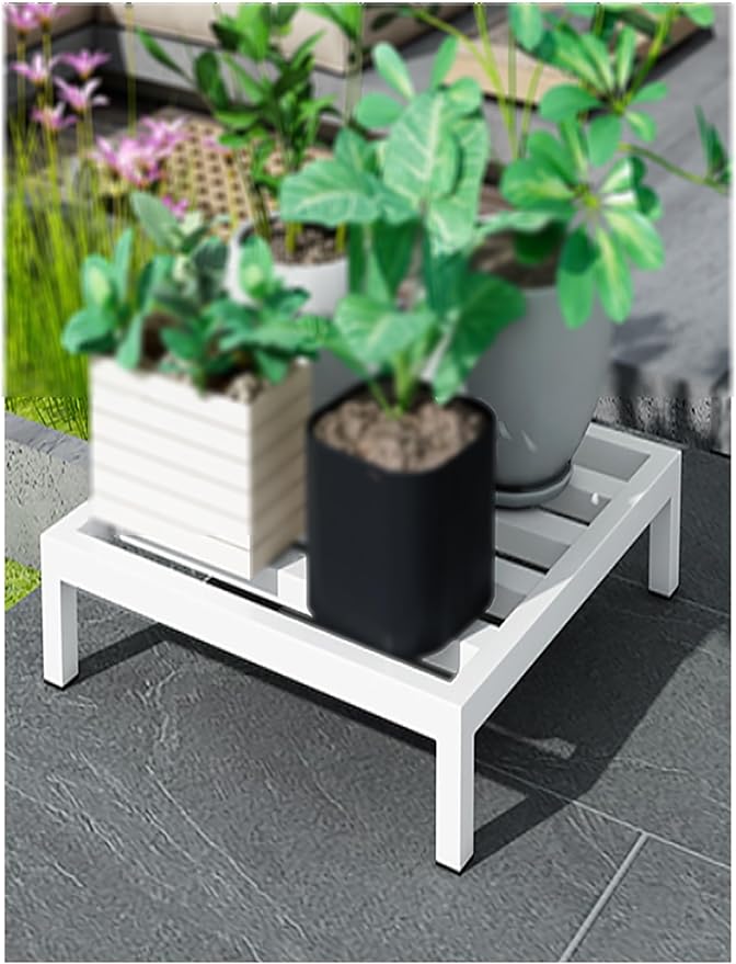 Stainless Steel Platform Rack 3.9” Height Elevated Base for Air ConditionersRefrigerators and Equipment Storage in Kitchens and Shops(50x50x10cm)