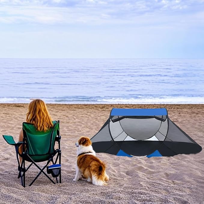 Akiky Pop Up Mosquito Tent for Camping1 Person Camping Tent with Bug Screen TentMosquito Net Foldable Portable for Adults Kids