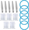 15Pcs/Set Maple Syrup Tapping Kit Complete Leakproof Tree Tapping Kit Maple Syrup Taps with Bags Tubing &amp Brush for Family &amp Kids for Home