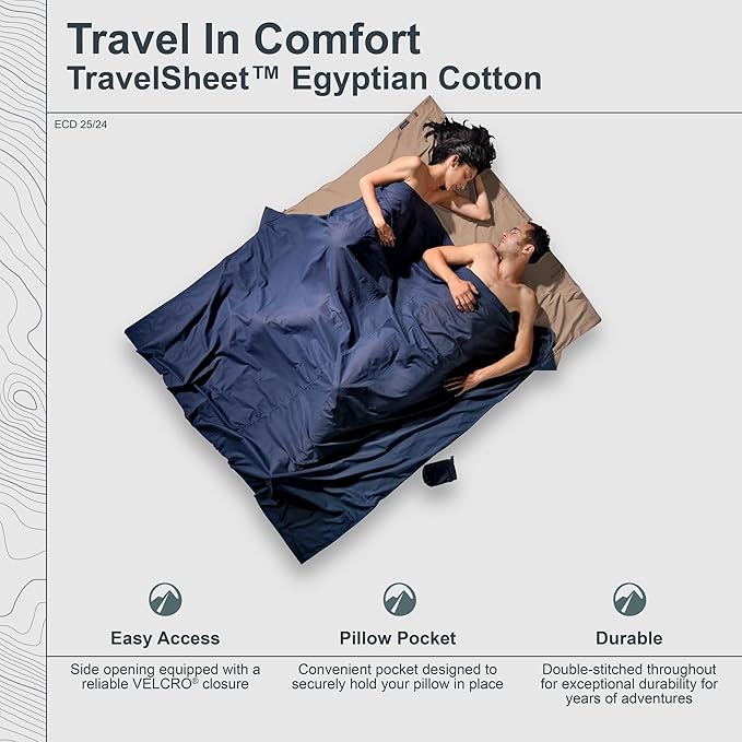 COCOON - Premium - TravelSheet™ Pima Cotton - Double