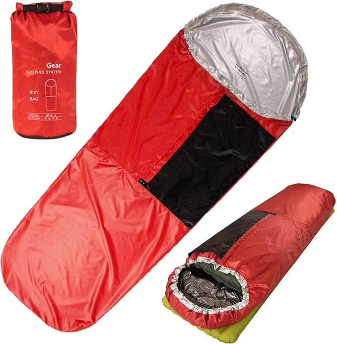 Sleeping Bag Sack Thermal Sleeping Bag Cover 220x80cm Outdoor Bedding Storage Durable Nylon Material with Water-Resistant Finish Backpacking Camping Gear Winter Hiking Survival Use for Adventure
