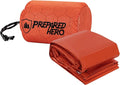Prepared Hero Survival Bag - Emergency Sleeping Bag Thermal Bivy Sack for Camping Hiking Outdoor. Lightweight Portable Survival Shelter