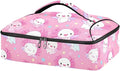Casserole Carrier Adorable Axolotl PatternInsulated Casserole Carrier for Hot or Cold Food Thermal Lunch Tote for Potluck Parties Picnic Beach Fits 9 x 13 Inches Baking Dish