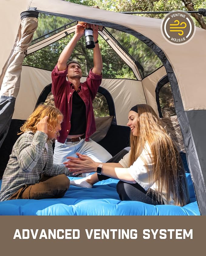 FanttikOutdoor Zeta C6 Pro Camping Tent &amp FanttikOutdoor Zeta V11 Pro Medium Camping Table